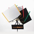 Scrim + Flag Kit, Matthews RoadRagsII 60 x 90 cm with 2 foldable frames + Scrim and Flags,