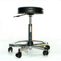 roating chair height adjustable with wheels