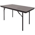 Bolero  folding table-black-122x 60 cm