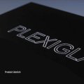 Plexiplatten | plexiglass plate 150 x 200 cm black